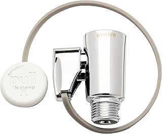 Evolve EV1003-CP-FB ShowerStart Thermostatic Shut-off Valve in Chrome Fi...