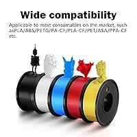 Vista 7 de Hoja PEI de 13.976 x 13.642 in para laboratorio H2D, cama de impresión texturizada de doble cara, tablero de plataforma de acero flexible de resorte