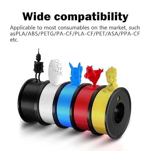 Miniatura 7 de Hoja PEI de 13.976 x 13.642 in para laboratorio H2D, cama de impresión texturizada de doble cara, tablero de plataforma de acero flexible de resorte