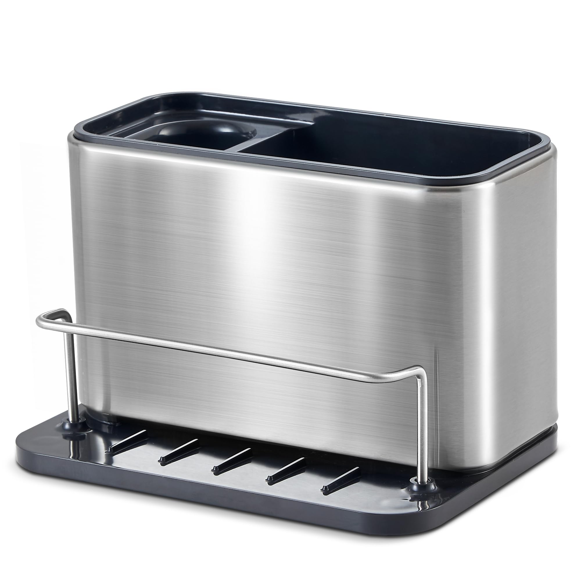 Sponge Holder for Kitchen Sink Stainless Steel Sink Caddy for Brush Kitchen Accessories