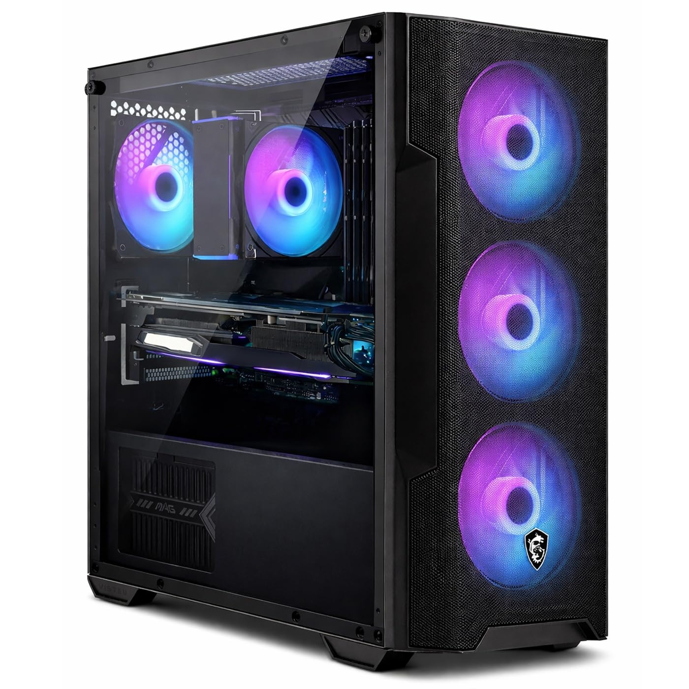 PB MSI ARGB CORE i5 12400F RTX 5060 32GB SSD 1TB Win11 WIFI6 BT5 DLSS 4