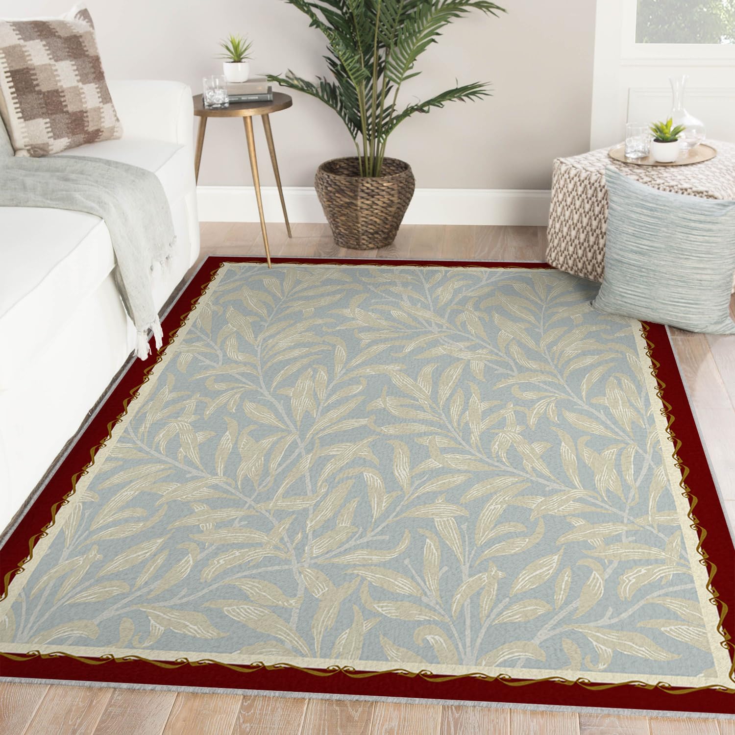 Tapis lavable en machine pour salon qui ne glisse pas 180x240