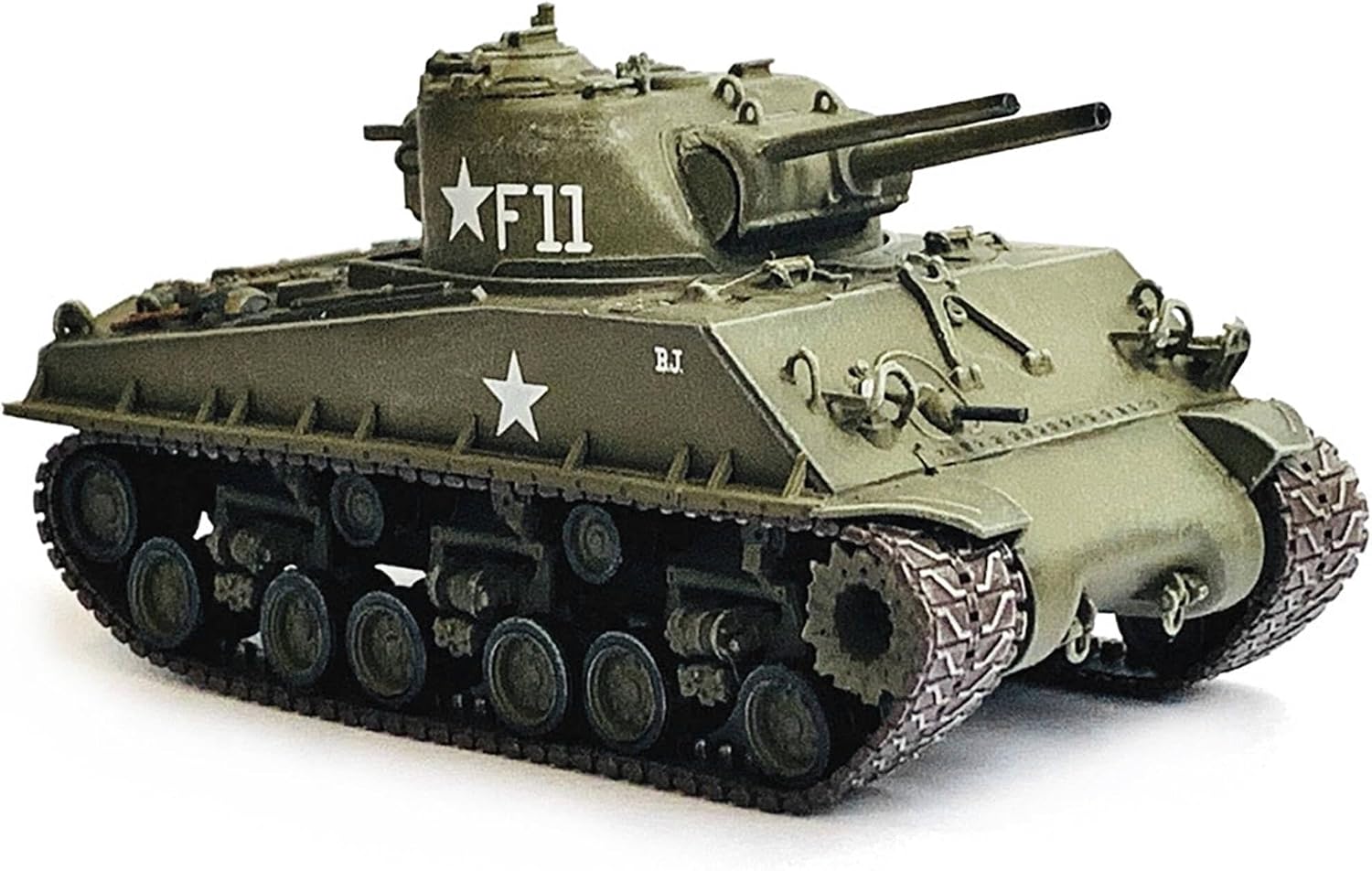 United States M4A3 HVSS POA-CWS-H5 Flamethrower Tank Olive Drab F11 Korea (1951) "NEO Dragon Armor Series 1/72 Plastic Model by Dragon Models