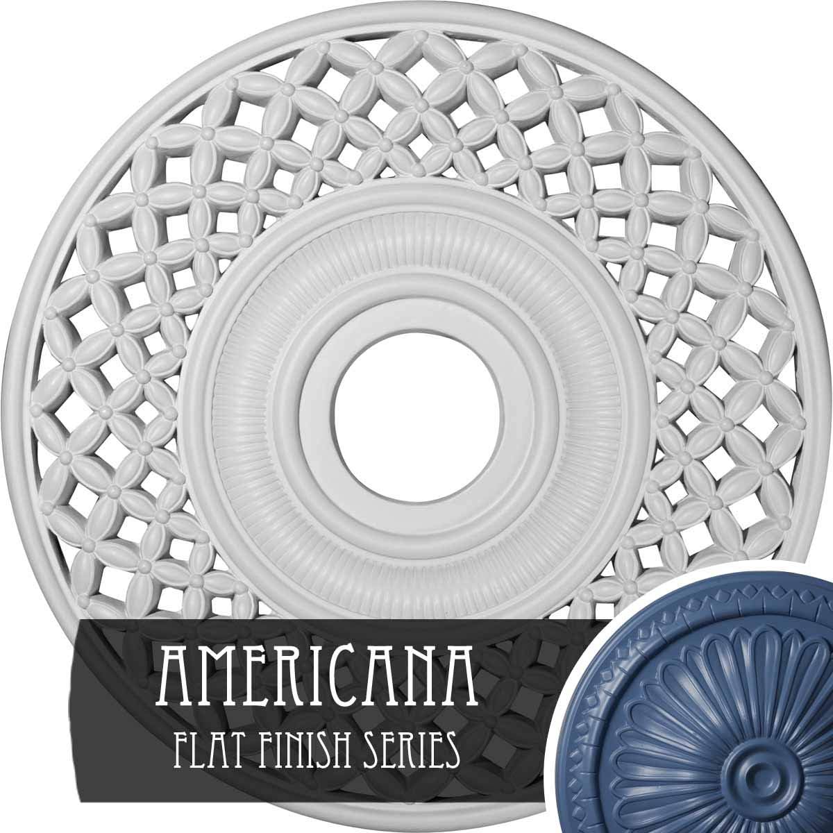 Bеѕt Dеаl Chеар 🛒 Ekena Millwork CM22RBAMF Robin Ceiling Medallion, 22 1/4OD x 4 3/4ID x 1 1/4P, Hand-Painted Americana Uр Tо 50% оƒƒ Ekena Millwork CM22RBAMF Robin Ceiling Medallion, 22 1/4OD x 4 3/4ID x 1 1/4P, Hand-Painted Americana