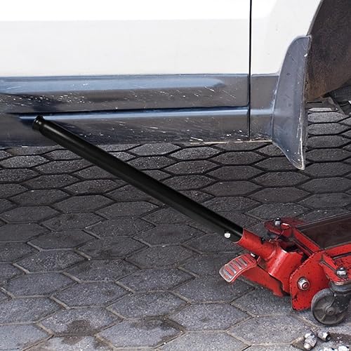 Miniatura 8 de Veemoon Reemplazo de mango de gato, mango horizontal de 3 toneladas para automóvil Jack Pole para accesorios de gato de automóvil (negro)