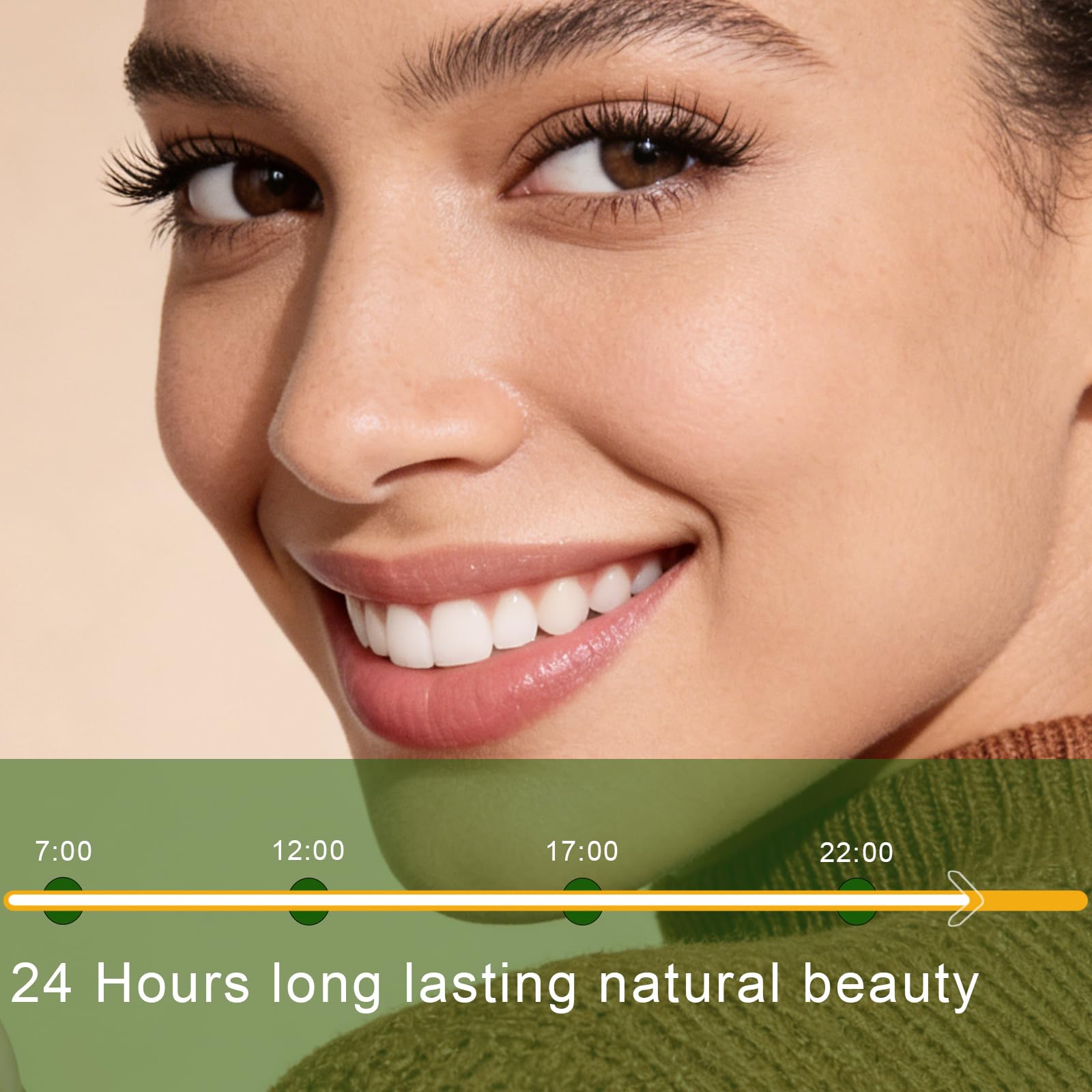 S600 Beheizte Wimpernzange – Genaue Temperatursteuerung, intelligente automatische Abschaltung für natürliches Make-up und langanhaltende Locken (PearlWhite+Gold)