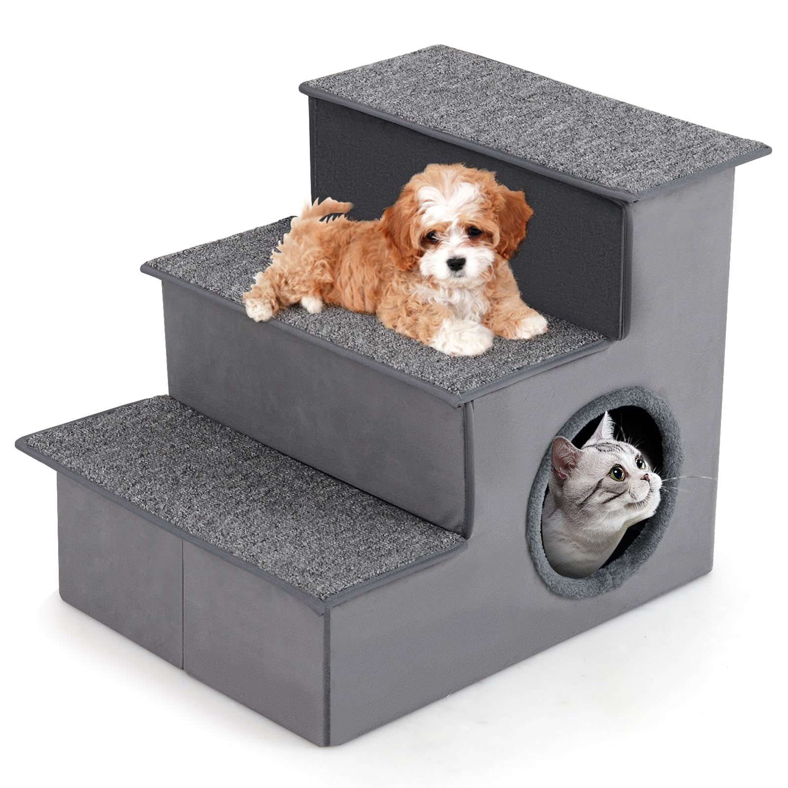 Hunderampe Für Kleine & Große Hunde, Einstellbar 18-53cm