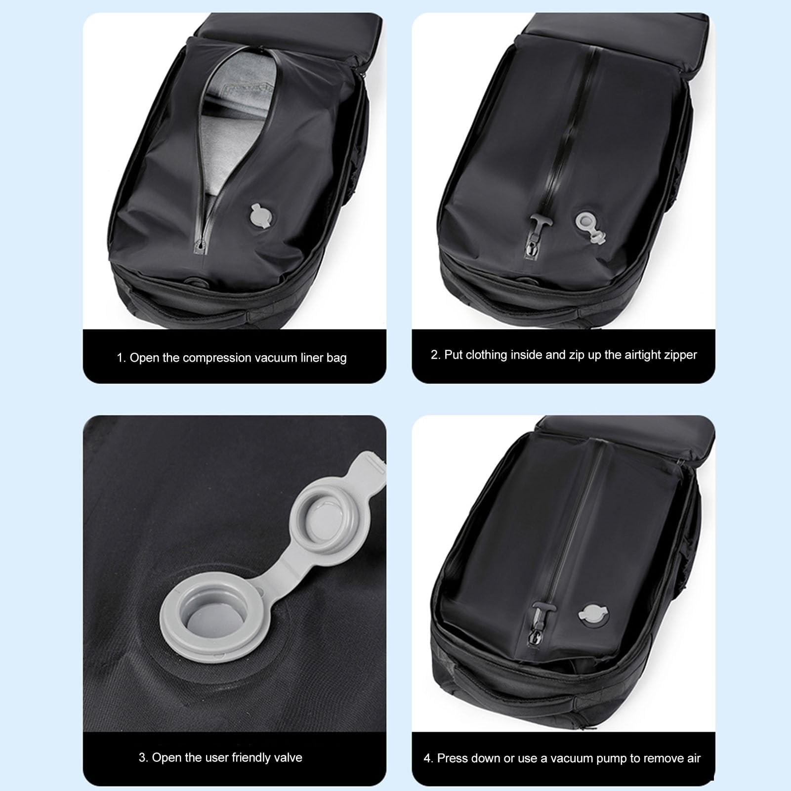 Mochila Enrollante de 30L para Viajes, Negocios, Senderismo, Mochila para Laptop con Ruedas Impermeables, Bolsa de Negocios de Equipaje, Maleta Durante la Noche