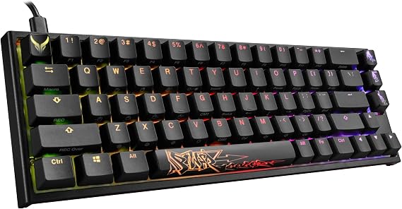 PowerColor x Ducky One 2 SF RGB USB-C Mechanical Keyboard with Kailh White Switches