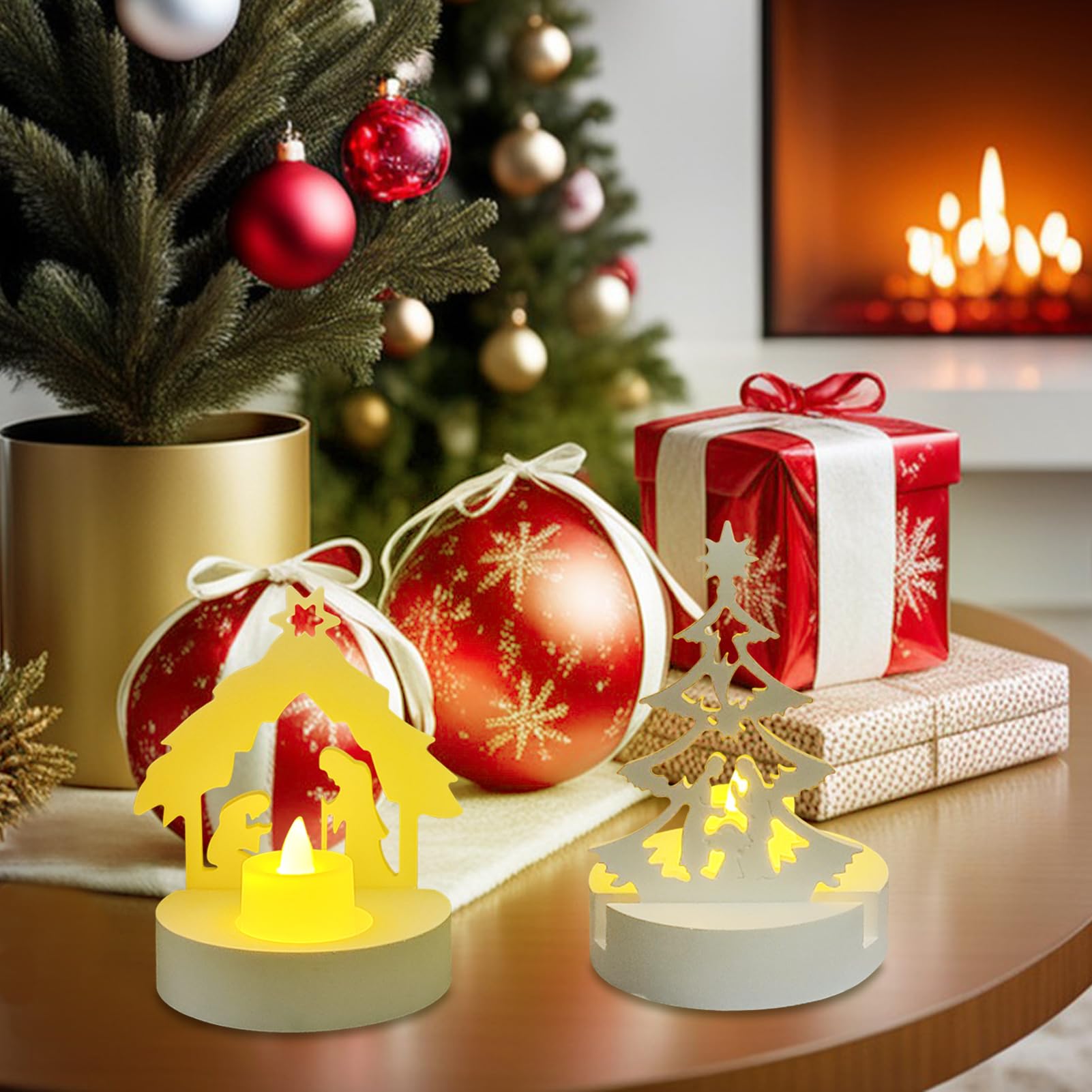 HyzaPhix 3D Moules à Bougie Moule En Silicone Figurine Câlins Resine