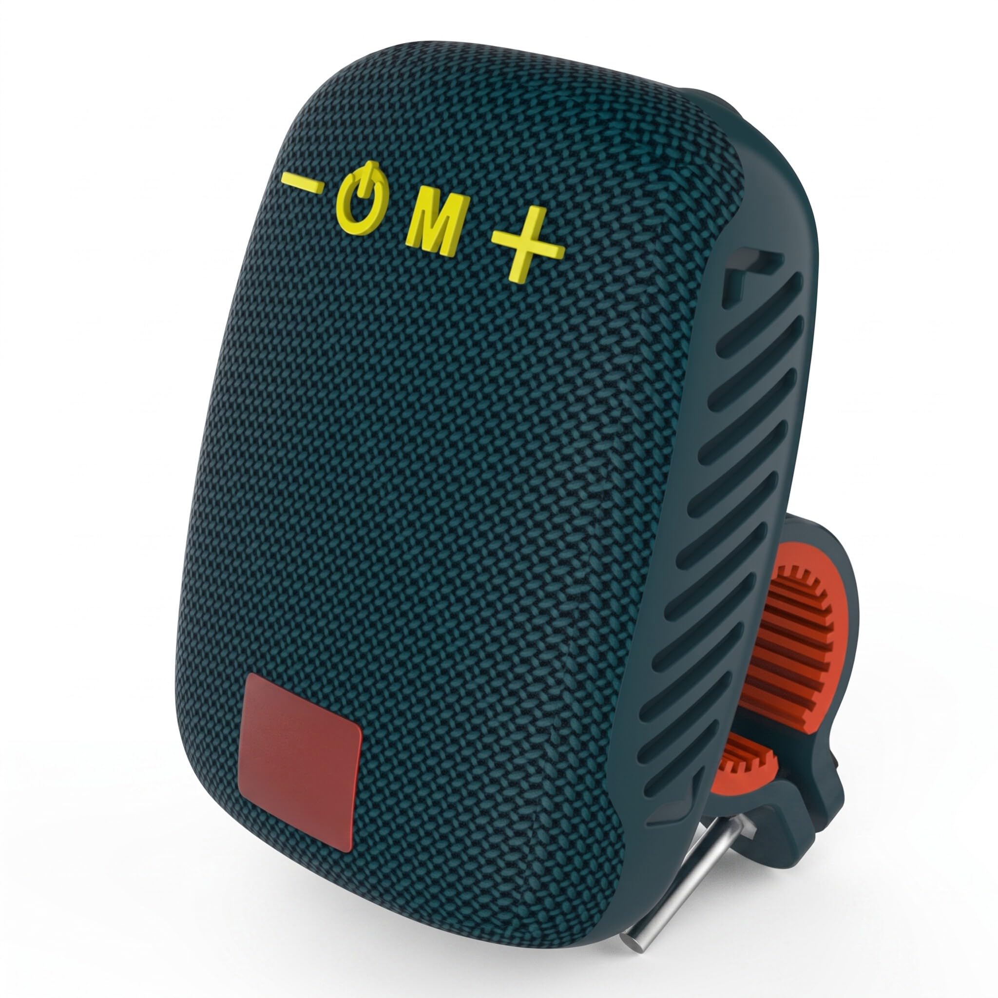 Altavoz Bluetooth Portátil para Bicicleta, Pequeño Altavoz Inalámbrico Impermeable IPX5 con Soporte para Manillar, Compatible con Tarjeta FM/TF/USB (Azul Oscuro)