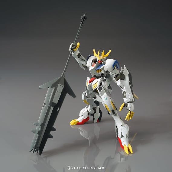 BANDAI Hobby - Gundam Iron-Blooded Orphans - No.33 Gundam Barbatos Lupus Rex, HG IBO 1/144 Model Kit,Multi-Colored,8,2359300