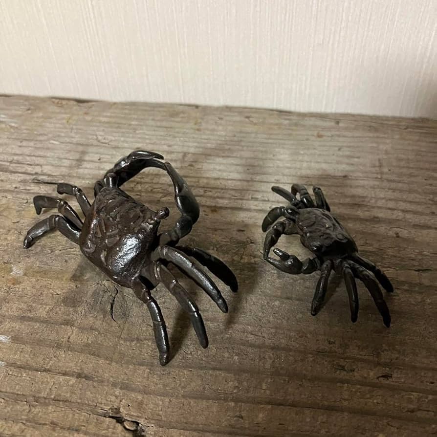 盆栽 置物 添配 飾 蟹 盆栽 置物 添配 蟹