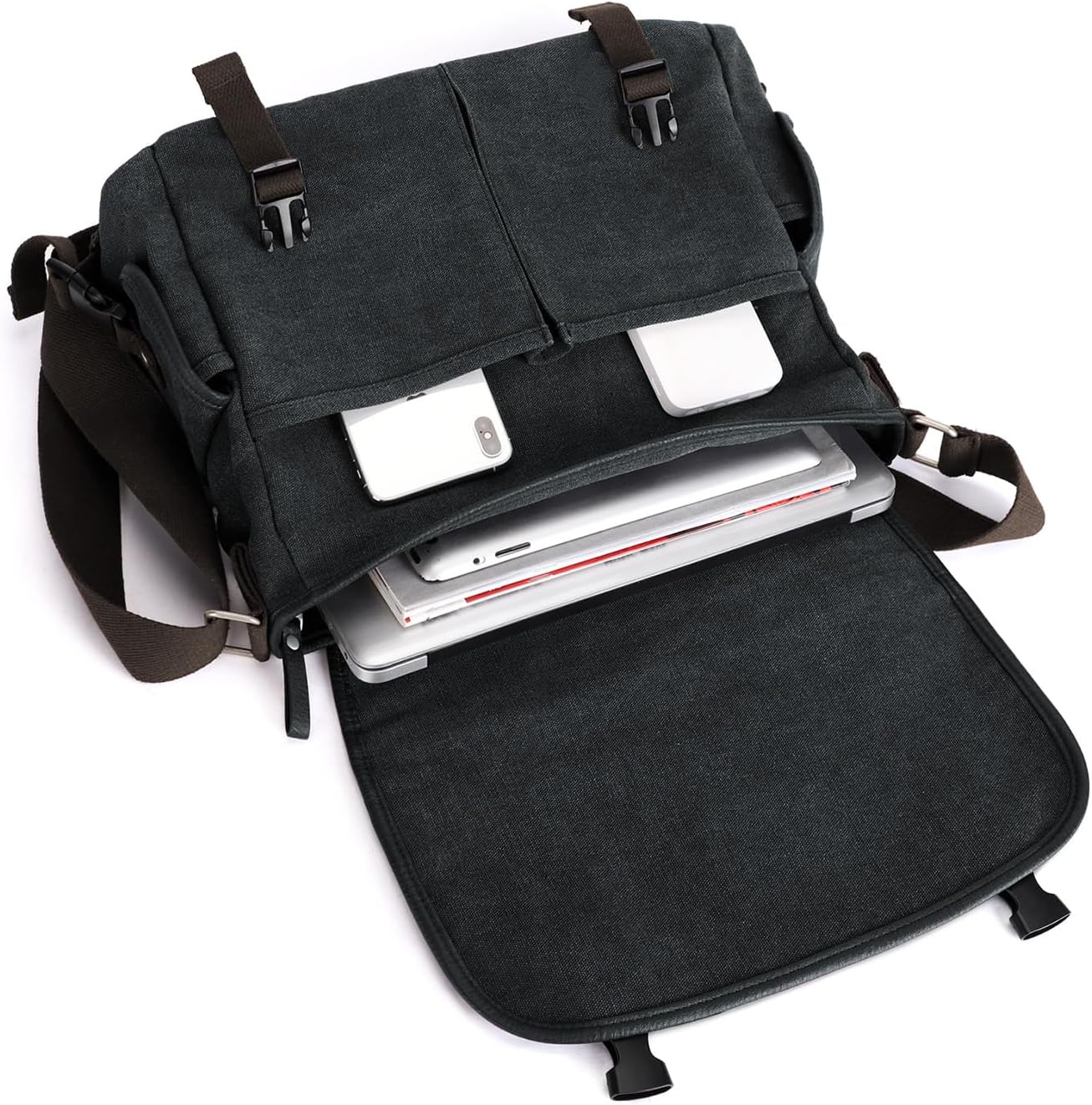 Messenger Bag Men,Waterproof Crossbody Bag,Satchel Shoulder Bag | Waterproof - Image 4