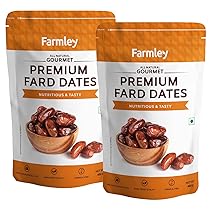 Farmley Premium Fard Dates (800g)- Pack of 2, Each 400g