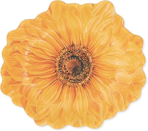 Miniatura 9 de Supreme Housewares Magnolia - Cuenco de melamina en forma de pétalo, sin BPA, diseño floral para ensalada, fruta, pasta o entretenimiento al aire