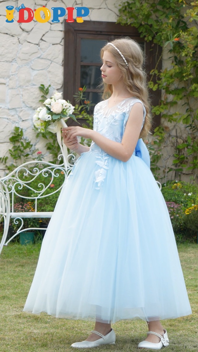 Amazon.com: IDOPIP Flower Girl Lace Dress for Kids Wedding Bridesmaid Pageant Party Formal Long Maxi Gown Big Little Princess First Communion Birthday Prom Ball Bowknot Puffy Tulle Dresses Blue 5-6 Years: Clothing, Amazon.com: IDOPIP Flower Girl Lace Dress for Kids Wedding Bridesmaid Pageant Party Formal Long Maxi Gown Big Little Princess First Communion Birthday Prom Ball Bowknot Puffy Tulle Dresses Blue 5-6 Years: Clothing,
