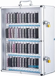 Armario de almacenamiento para teléfono móvil montado en la pared, gabinete de bloqueo independiente para uso doméstico,...