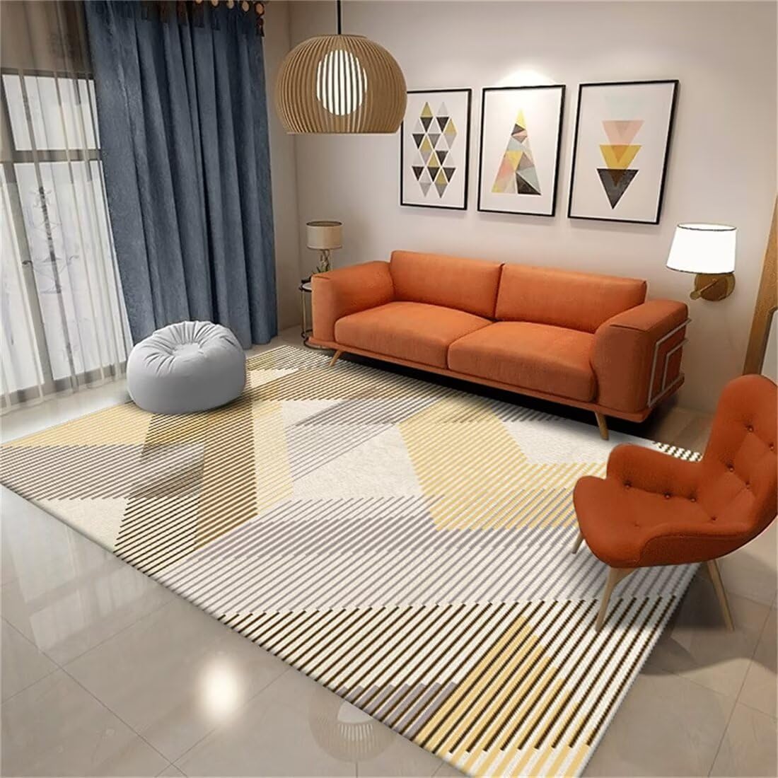 Tapis chambre bébé complet pour créer un coin lecture doux