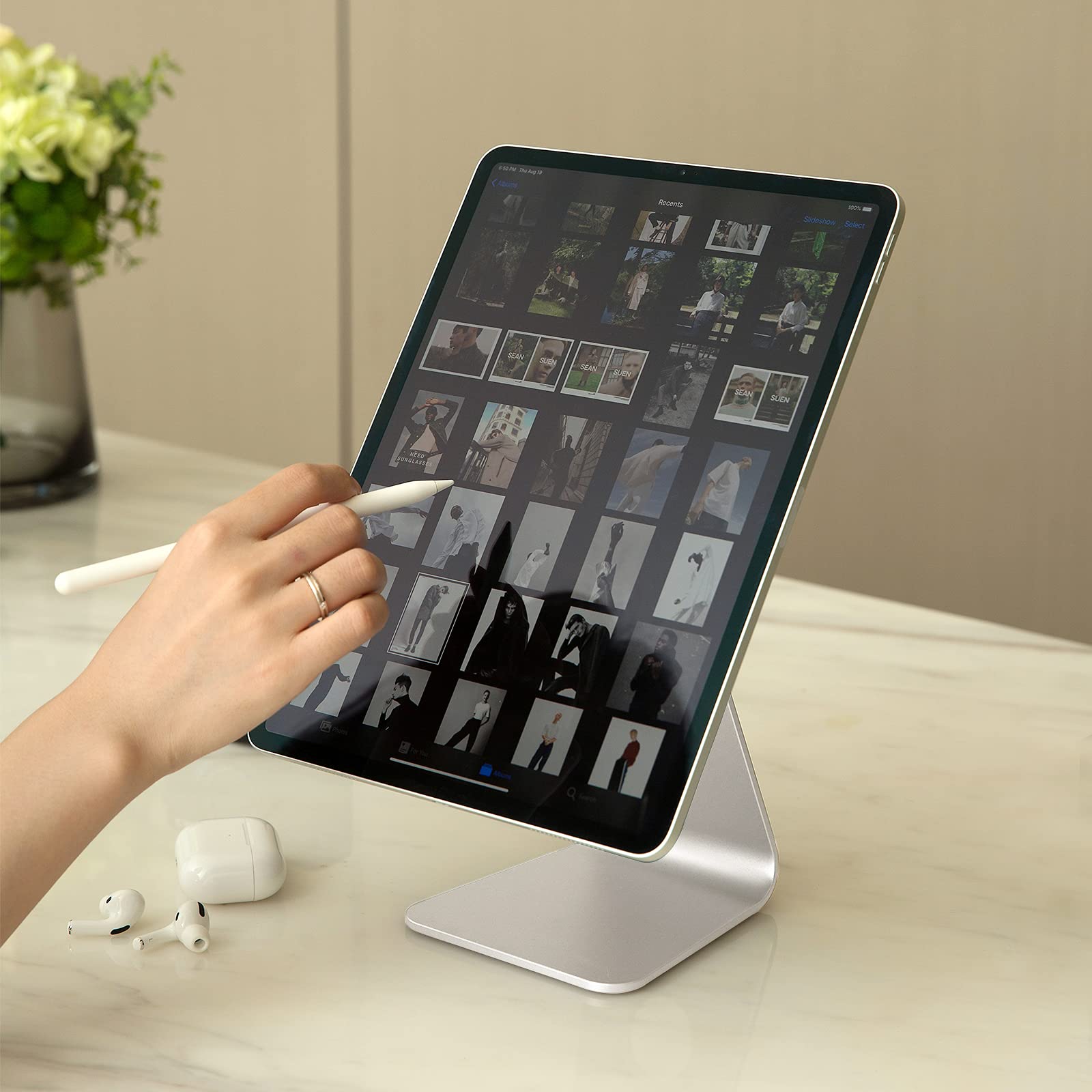 Amazon.co.jp: Lululook Urban Magnetic iPad Proスタンド、Apple iPad