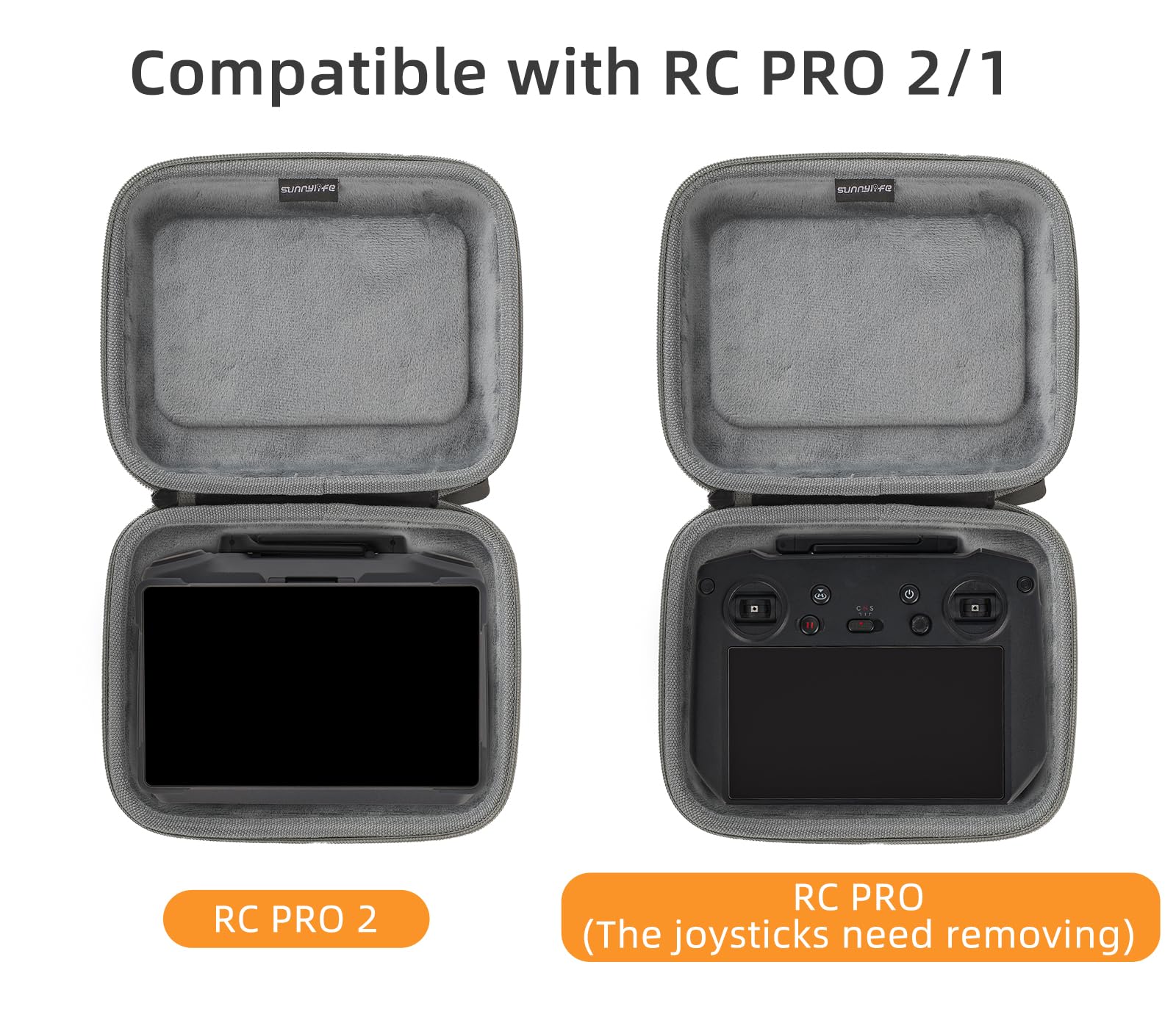 Gdraco Sac de transport pour télécommande DJI RC Pro 2/1 - Sac de voyage pour manette DJI RC Pro 2