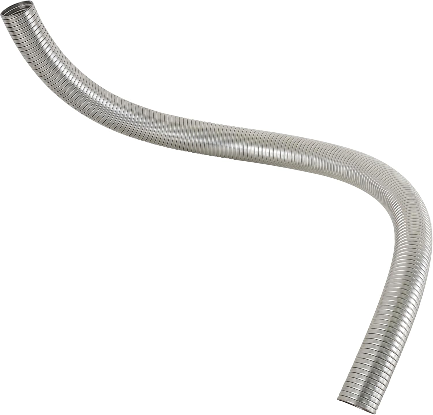 1.5" [1 1/2"] ID x 34.5" Length Universal stainless steel Exhaust Flex Pipe Flexible Exhaust Tubing