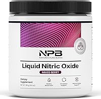 Vista 12 de Nature's Pure Blend Suplementos de óxido nítrico líquido para hombres – L-Arginina en polvo – refuerzo de óxido nítrico y suplemento de circulación