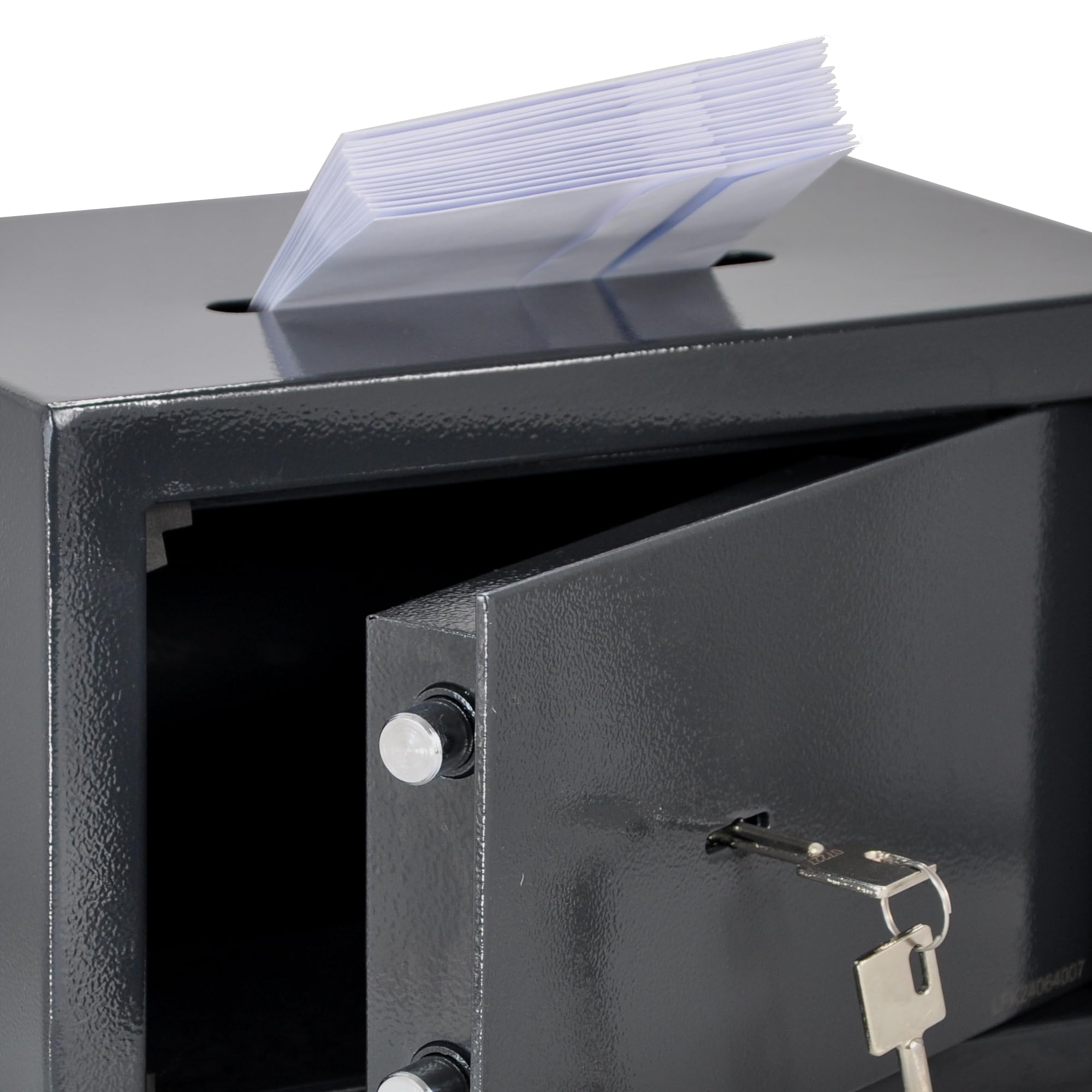 Safe Tresor RAL 7016 Caja fuerte para muebles con ranura de inserción