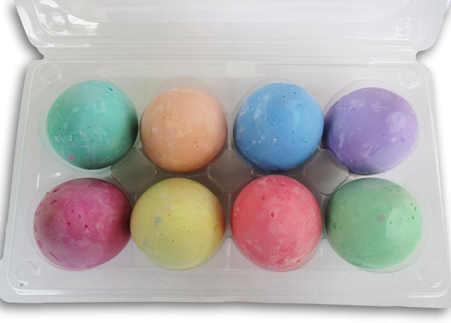 Easter Egg-Shaped Colorful Sidewalk Chalk - 8 Count