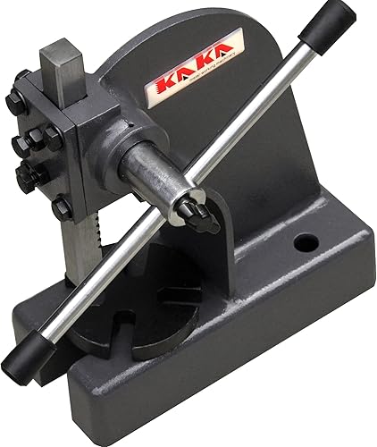 Miniatura 2 de KAKA Industrial AP-12 Prensa de árbol de hierro fundido de 12 pulgada de tonelada prensa de árbol de palanca de 3 pulgadas de altura prensa de árbol