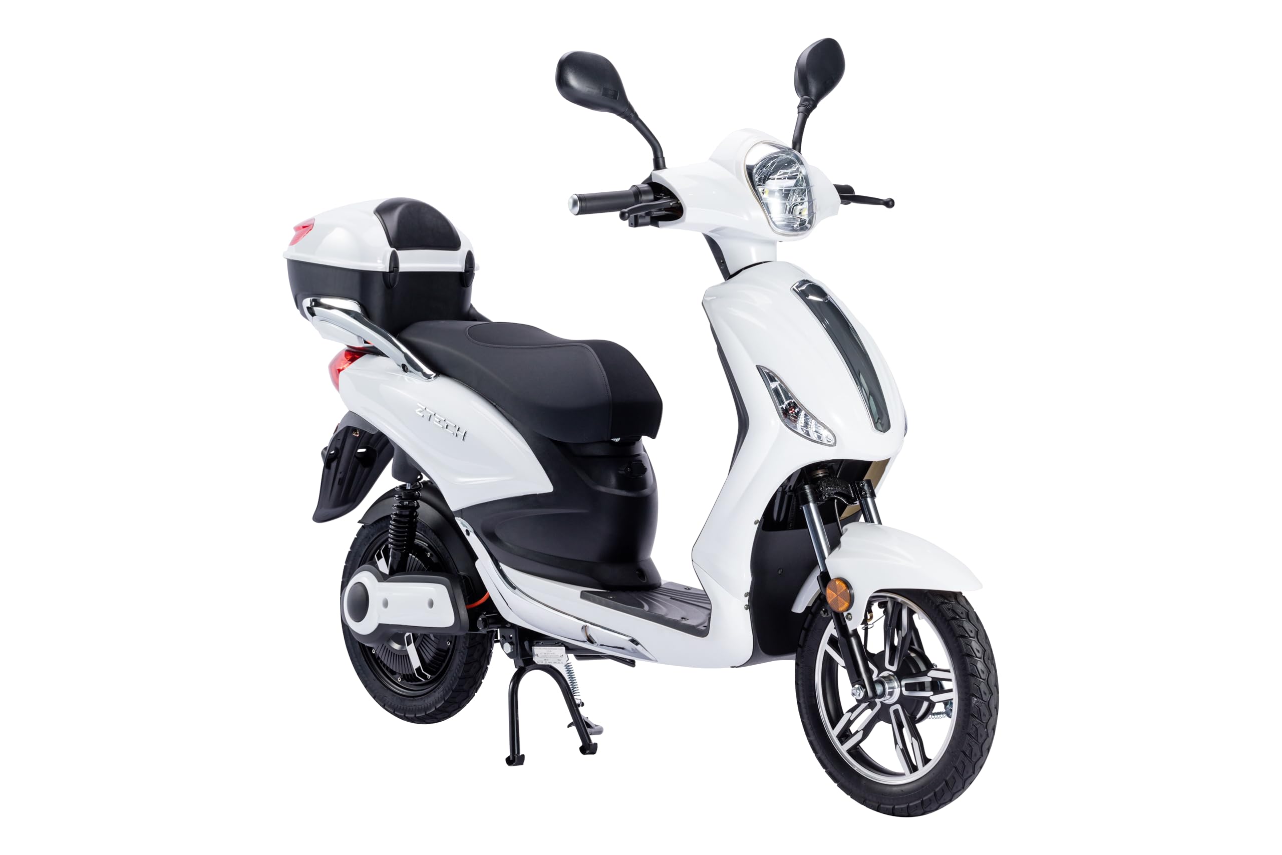 Tecnobike Shop Bici Elettrica a Pedalata Assistita Biciclette Elettroniche Alimentate Z-Tech ZT-09-TA 250w 12Ah Batteria al Piombo Antifuro Bluetooth