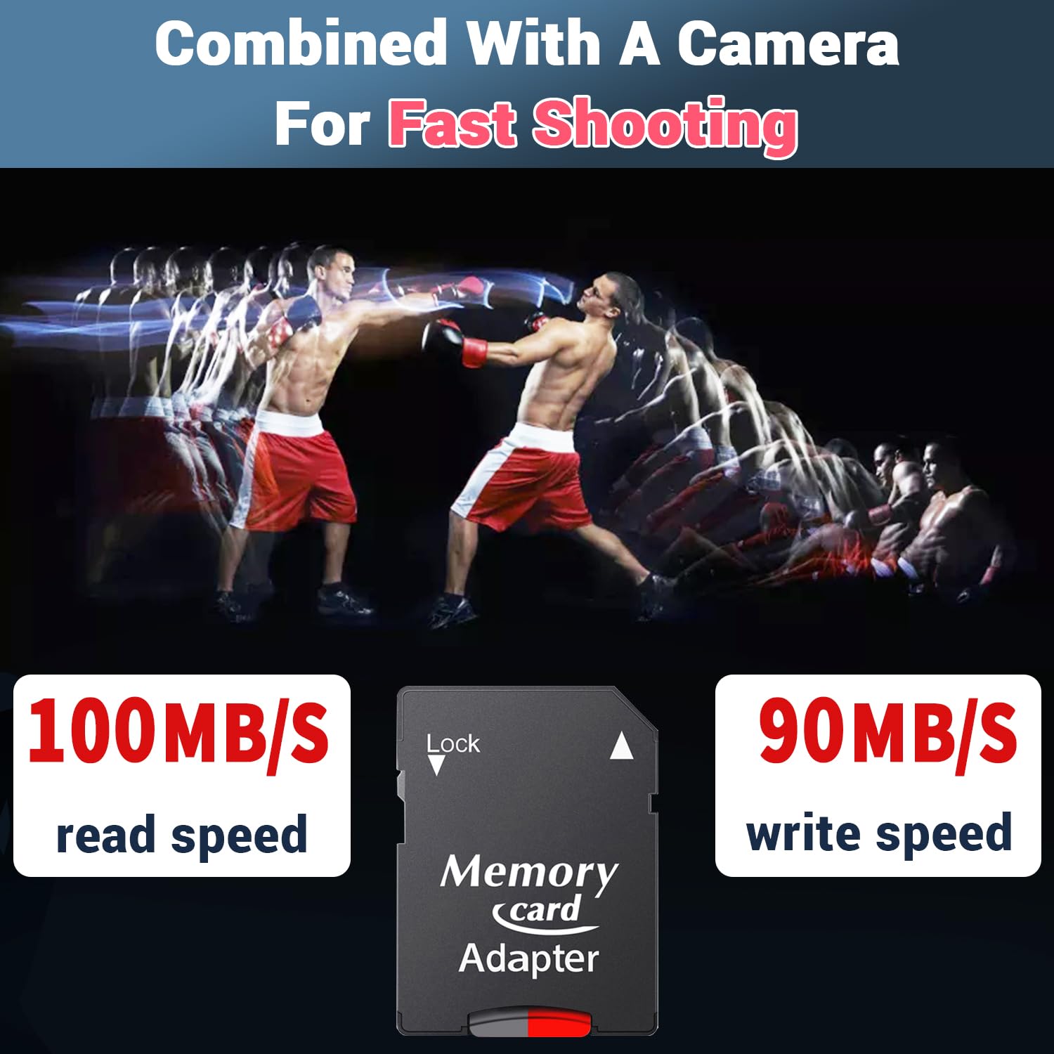 Custom Catch Carte TF 256Go, Lecture jusqu'à 100MB/s, Carte mémoire, Classe 10, U3, V30, Carte TF pour Smartphones et tablettes, avec A2 App Performance -B256Go