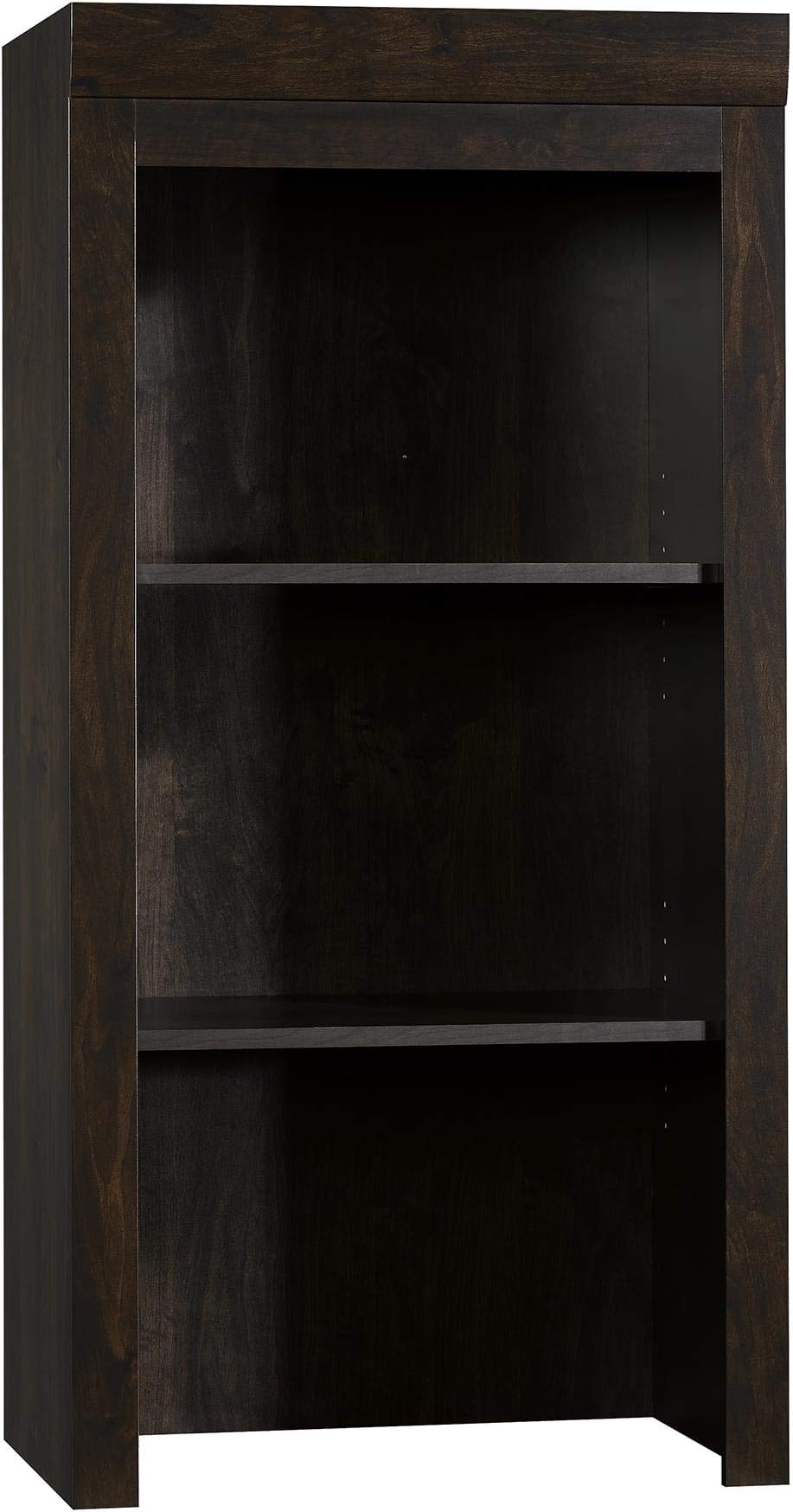 Sauder Office Port Hutch, Dark Alder finish