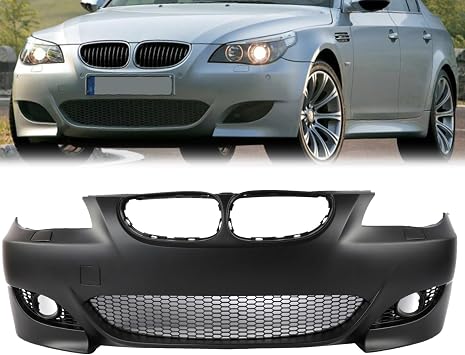 Wildwolf M5 Style Front Bumper for 2004-2010 BMW 5 Series E60/E61 -Unpainted with Fog Light Holes without PDC holes 51117111739