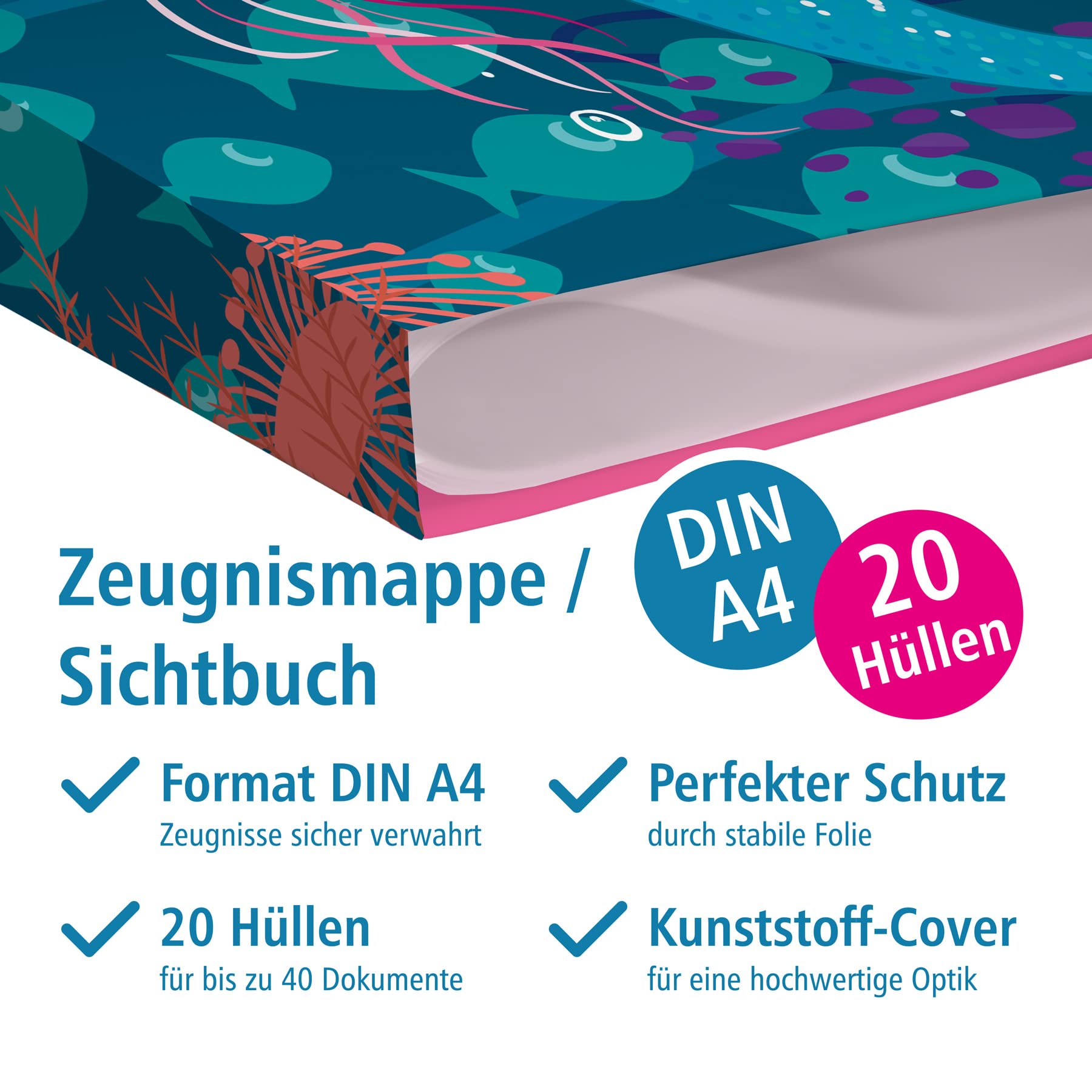 Zeugnismappe Delfine – School Travel Zeugnismappe Delfine – School Travel