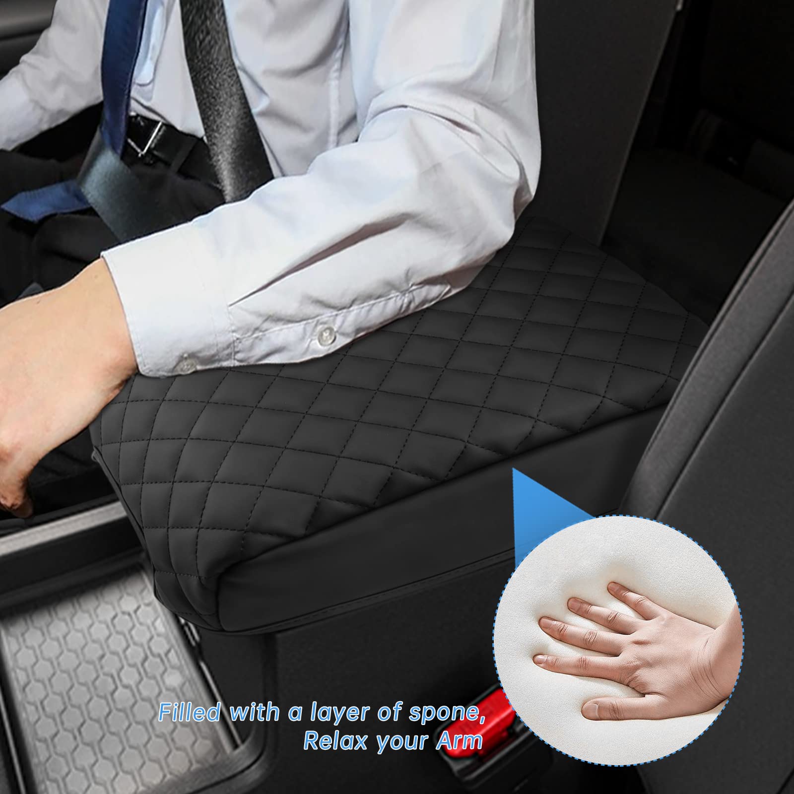 INTGET for Nissan Pathfinder Accessories 2023 2022 Center Console Armrest Cover INTGET for Nissan Pathfinder Accessories 2023 2022 Center Console Armrest Cover