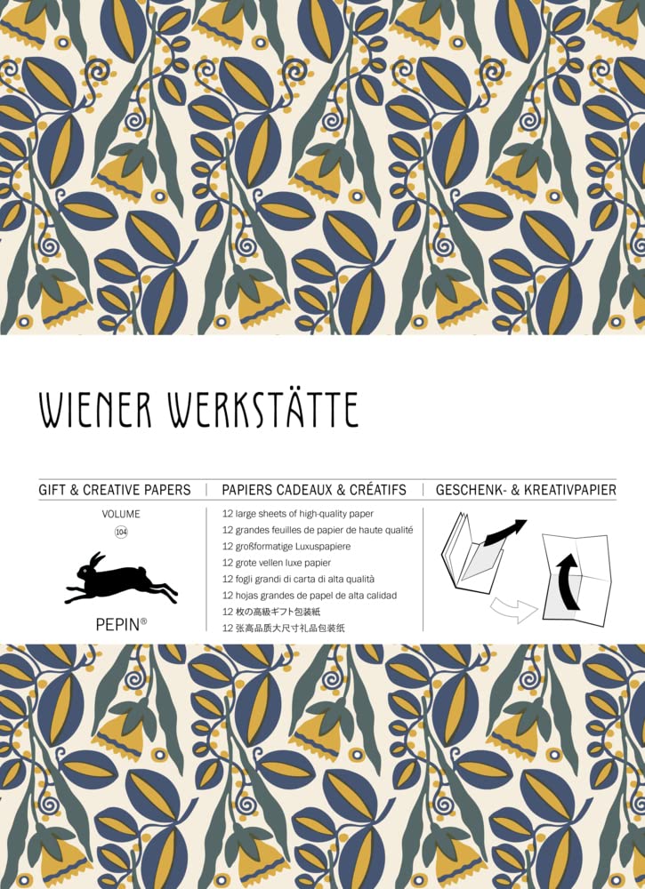 Wiener Werkstatte: Gift & Creative Paper Book Vol.104 (English and Spanish and French and German Edition)