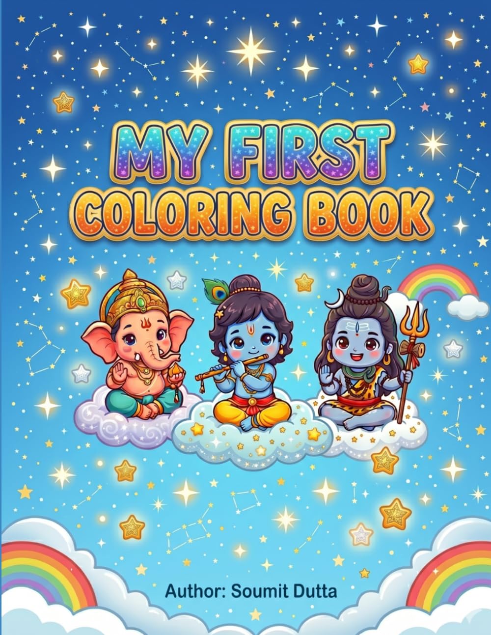Cute Gods Coloring Book for Kids Ages 5–10: mythology coloring book kids ages 5-10