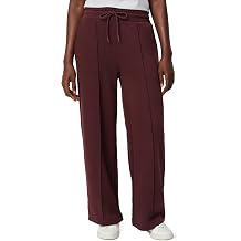 Amazon Essentials Women's High-Rise Relaxed-Fit French Terry Wide Leg Sweatpant