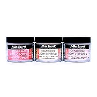 Vista 7 de Cover White Peony Acrylic Powder Mia Secret (1 oz.)