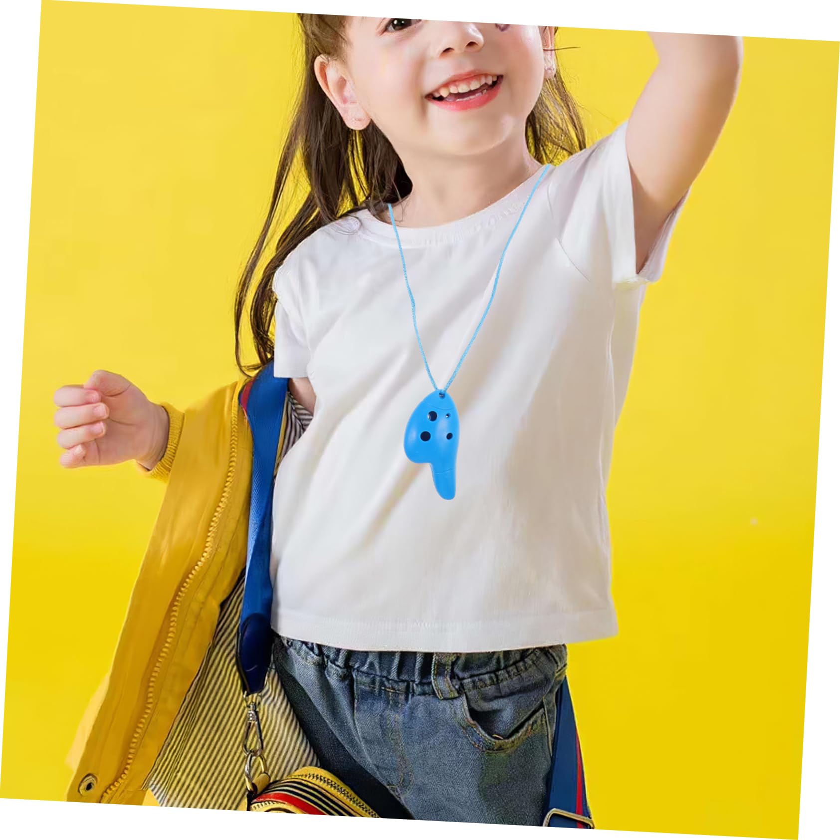 Holibanna 4Pcs 6 Ocarina Plastic Ocarina Beginner Musical Instruments for Traditional Instrument for Easy Learning and Soothing Melodies