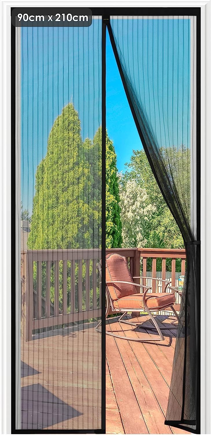 Fly Screen Door,Hommie 90x210cm Fly Screens for Doors Shut
