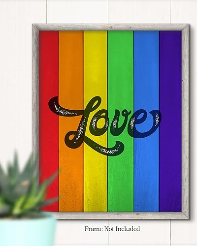 Miniatura 2 de LGBTQ Accessories - Arte de pared - Derechos LGBTQ - Póster de orgullo gay, impresión o lienzo - Regalos de orgullo LGBTQ - Regalos de lesbianas -