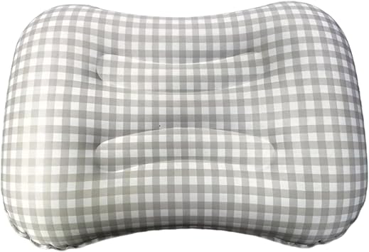 Inflatable Booster Seat for Toddler Age 2.5 7 Years   Travel Booster Cushion & Pillow for Kids   Chair Booster Seat for Dining   Portable Inflatable Pillow Taupe Gingham