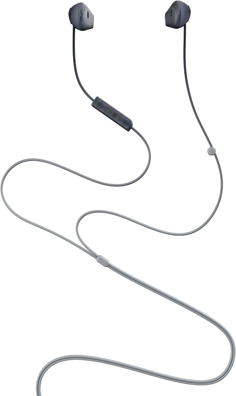 Free Shipping 🛒 TCL Socl200 in-Ear Earbuds Wired Headphones with 12.2mm Speaker Drivers for Rich Bass and Clear Sound, Built-in Mic - Phantom Black