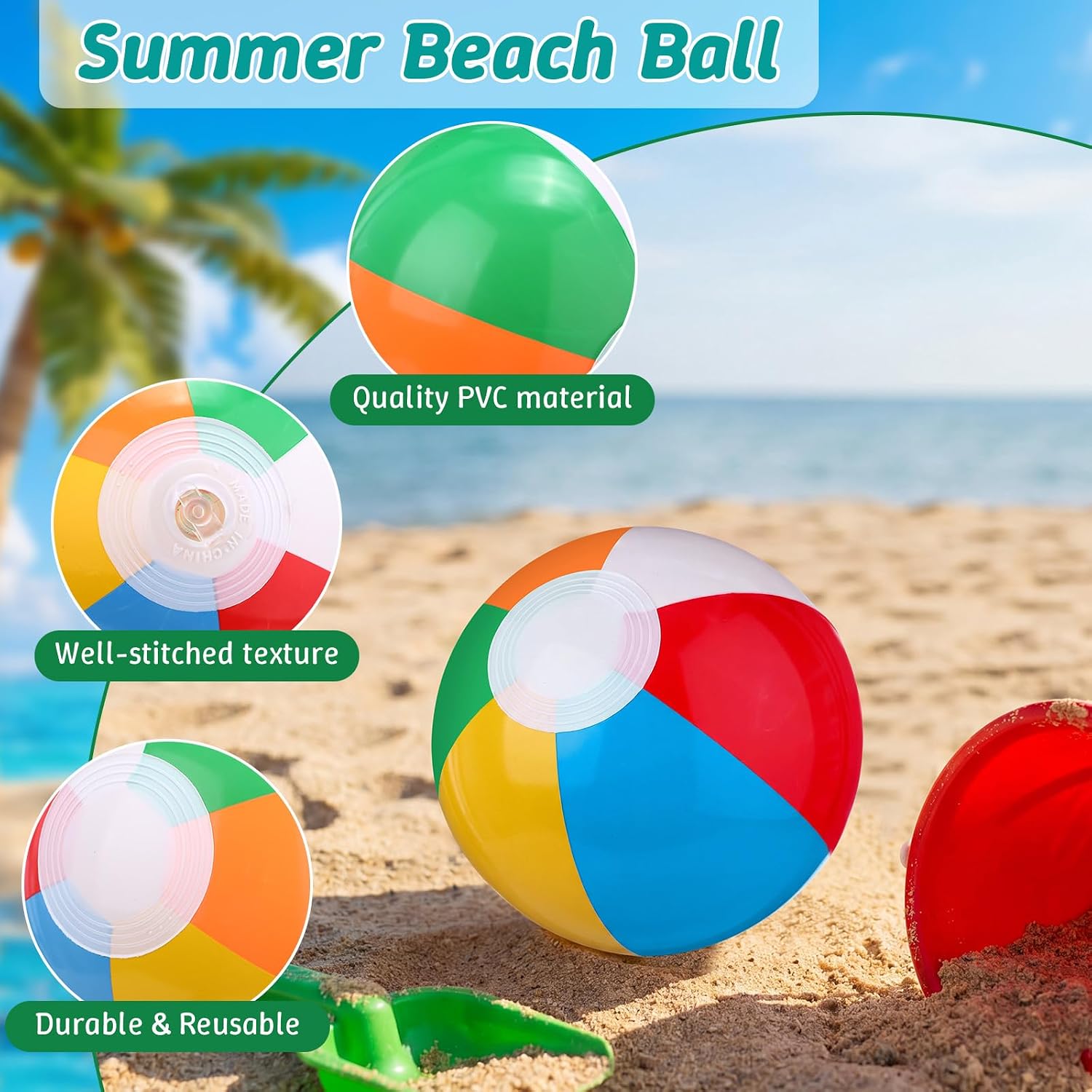 73 Pcs End of Year Student Gifts Pool Beach Party Favors 6 Set Party Gift Bag Stuffers Set with Handheld Fans Reusable Tumblers Mini Beach Balls Sidewalk Chalk Bag Card Summer Birthday Supplies