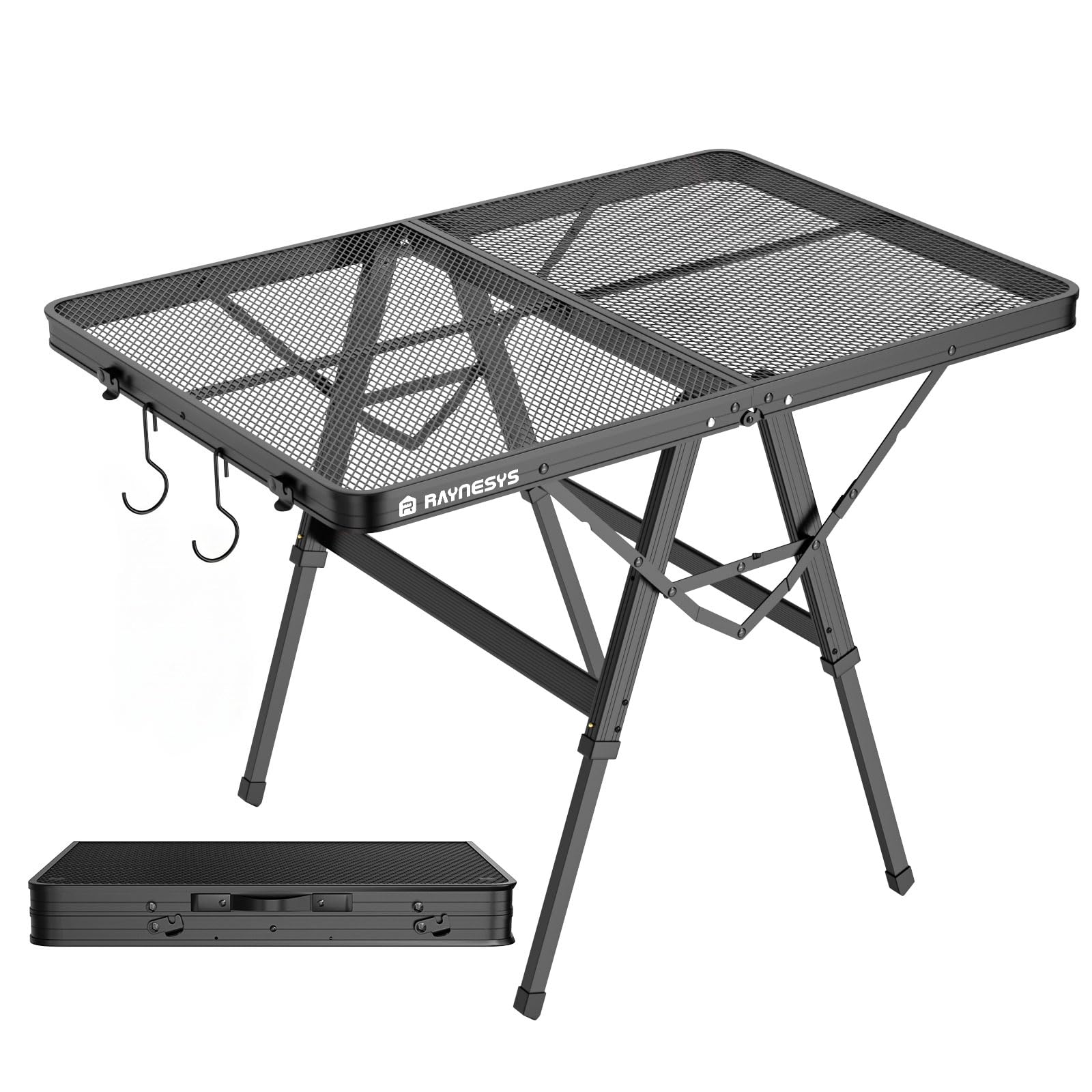 Raynesys キャンプテーブル 折りたたみ式 メッシュテーブル 耐荷重約90 Amazon.co.jp: Raynesys キャンプテーブル 折りたたみ式 メッシュ