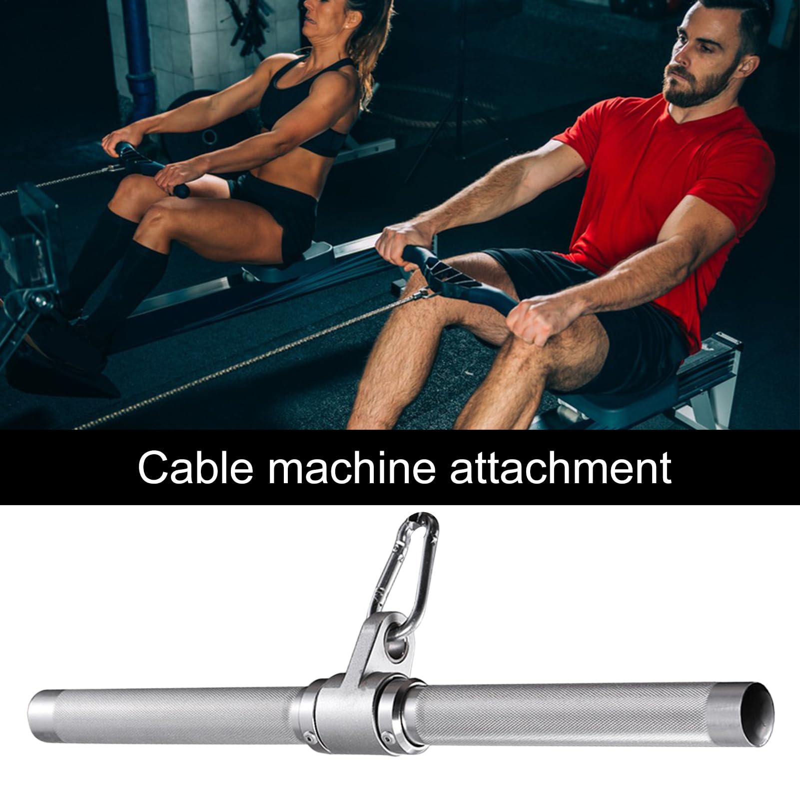 per Cavi per Palestra, Barra per Allenamento Muscolare, Attrezzatura | fitness resistente per chi cerca allenamento in casa palestra uomini donne giocatori principianti personal trainer