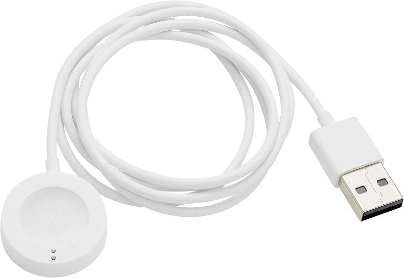 Cargador para Smartwatch Michael Kors Access - Blanco (Modelo: MKT0002) Compatible con los modelos Access Heart Rate