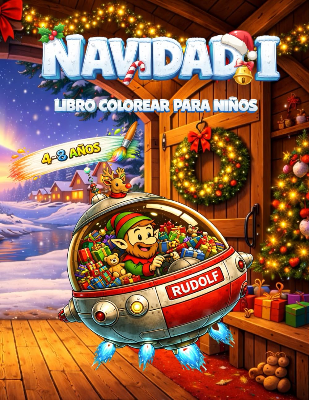 NAVIDAD I: Aprende y colorea con Alfie